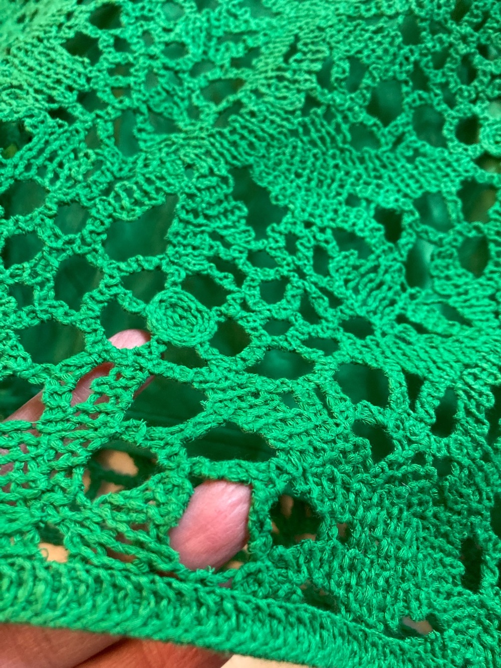 Boston Proper Kelly Green Crochet Lace Shorts - Picture 4 of 8